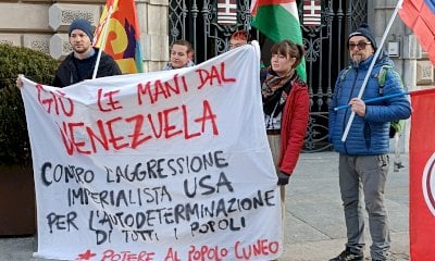 Potere al Popolo contro l’aggressione al Venezuela: “Essere democratici significa essere antimperialisti”