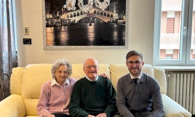 Alba: il Sindaco in visita al neo centenario Carlo Dellatorre