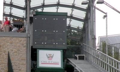 Cuneo, mercoledì l'ascensore inclinato resterà chiuso