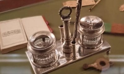 Un calamaio d’argento di Silvio Pellico è stato donato al Comune di Saluzzo