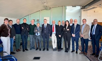 Il Segretario generale di Confcommercio Marco Barbieri in visita a Cuneo
