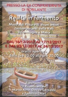 'Realtà in fermento'nella ex Confraternita di Robilante l'esposizione natalizia di quattro pittori contemporanei