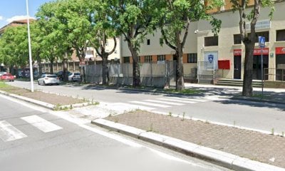 L'attraversamento pedonale di fronte al 