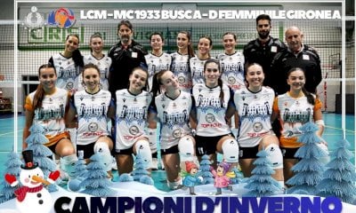 Volley femminile, Serie D: la LCM Busca è campione d’inverno