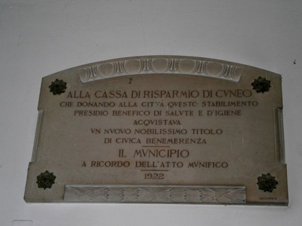 Gli ex Bagni Municipali di Cuneo