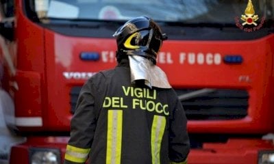 Incendio di una canna fumaria a Dronero, intervengono i Vigili del Fuoco