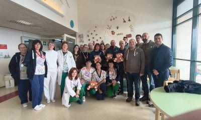 Le mongolfiere regalano un sorriso ai bambini della Pediatria di Mondovì