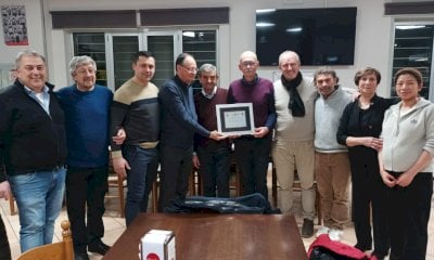 Festa per i 50 anni di volontariato del buschese Romano Calandri