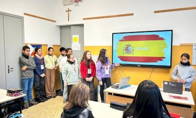 Cuneo, emozioni e scambi culturali per i bimbi della scuola elementare di corso Soleri