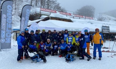 Neve senza barriere: a Prato Nevoso il corso guide ciechi e assistenti ai disabili sugli sci 