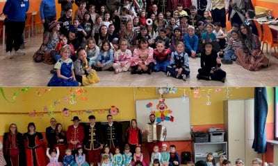 Rifreddo: Luis e la Bela Lasardera portano il carnevale nelle scuole e in giro per il paese