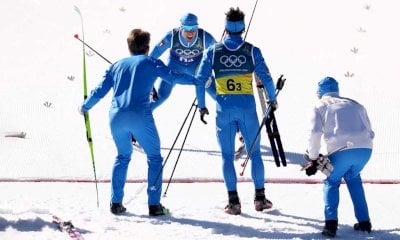 La gioia di Carollo dopo il bronzo olimpico: 