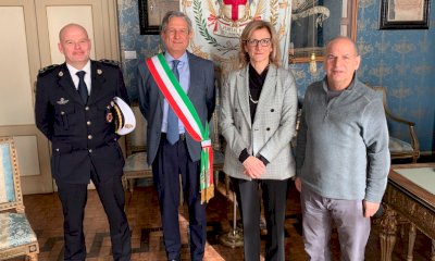 Savigliano, incontro tra il sindaco e il questore di Cuneo Minucci