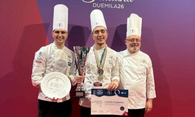 Alberghiero di Mondovì, Leonardo Castagnotto conquista il 2° posto ai Campionati della Cucina Italiana