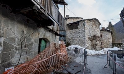 Roccavione: strada chiusa per edifici pericolanti, i residenti restano isolati