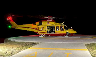 Sampeyre, collaudato l’eliporto per il volo notturno