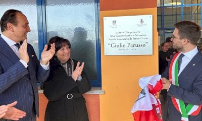 Alba, grande partecipazione per l’intitolazione della scuola media del Mussotto a Giulio Parusso