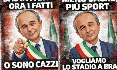 Bra, lo stadio fa ancora discutere. In città volantini contro il Sindaco, la maggioranza: 