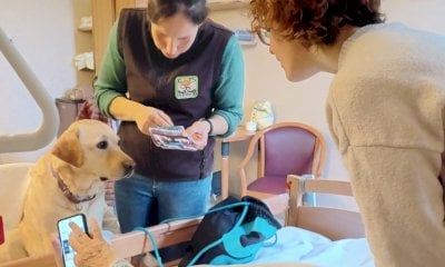 La Pet Therapy debutta all’Hospice di Busca con il progetto “Amico Cane”