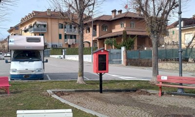 Carrù apre le porte alla lettura con la prima casetta di Book Crossing