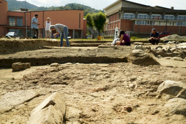 La presentazione degli scavi sulla villa di Costigliole