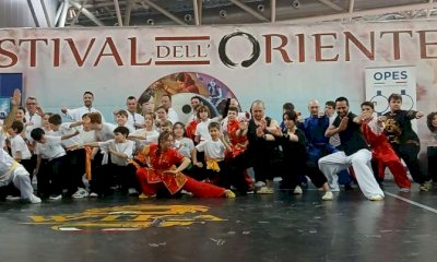 Arti marziali, l'Accademia Jingwu Di Wushu si esibisce al Festival dell'Oriente di Torino