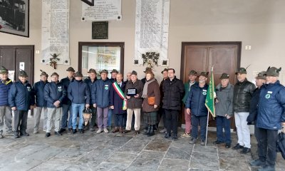 Si è svolta la festa di tesseramento del Gruppo Alpini di Venasca 