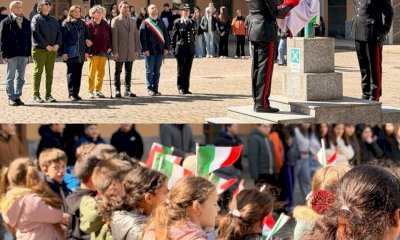 Ceva celebra il 17 marzo: studenti alla caserma Galliano per l'alzabandiera
