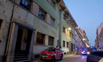 Crolla l&rsquo;intonaco all&rsquo;ex casa del fascio di Cuneo, transennata un&rsquo;uscita