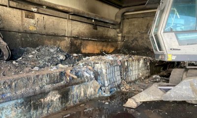 Incendio in un'azienda di gestione rifiuti di Fossano, nessuna anomalia rilevata dall'Arpa