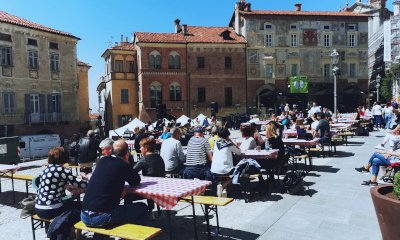 Pasquetta in piazza Maggiore a Mondovì