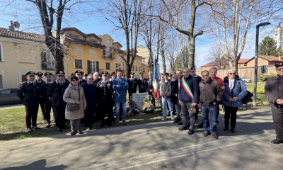 Bra, commemorati i due Carabinieri morti in un incidente