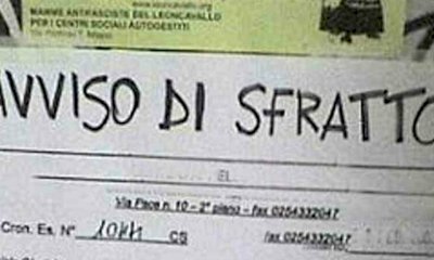 Malati e ultrasessantenni, rischiano di rimanere senza casa: 