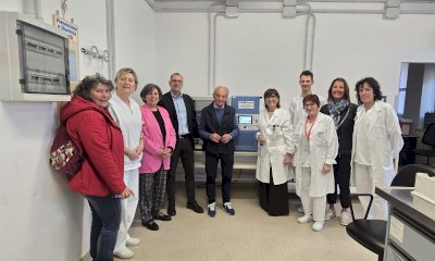 Dona un agitatore piastrinico al "Santa Croce" in memoria di moglie e figlio