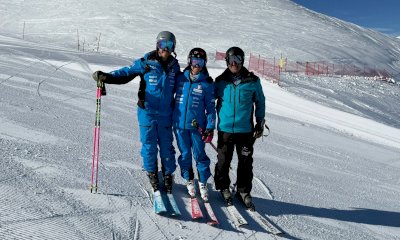 Marta Bassino &egrave; tornata sugli sci a Limone Piemonte