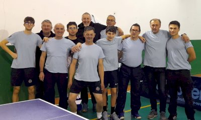 Ceva festeggia il Tennis Tavolo Amici: è promosso in D2 