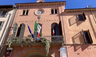 Restauro della facciata del Palazzo comunale di Alba: avvio dei saggi stratigrafici