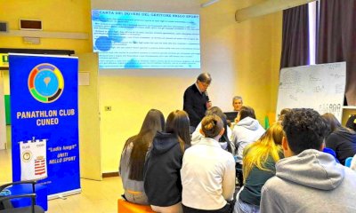 Il Panathlon Club Cuneo prosegue gli incontri con le scuole della Granda