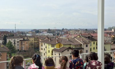 Caccia al tesoro con i bambini della suola Celebrini di Fossano