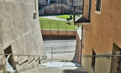 Carrù, avanti con la riqualificazione dell'area della Battagliera: lavori tra via Valle e la scalinata storica