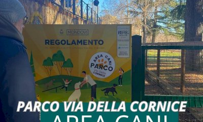 Mondovì, vandali colpiscono l'area cani appena inaugurata: danneggiata una struttura