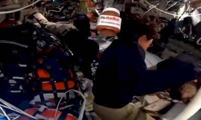 La Nutella sbarca nello spazio: il barattolo fluttua tra gli astronauti della missione Artemis II