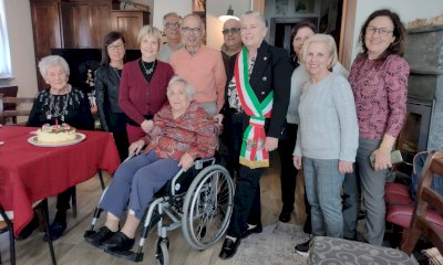 Cuneo celebra i cent'anni della signora Giovanna “Maria” Muggianu