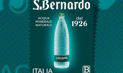 Poste Italiane, francobollo per il centenario di Acqua S.Bernardo
