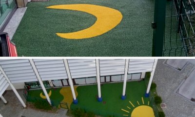 Mondovì, nuova pavimentazione esterna per l'asilo di Piazza: spazio rinnovato e più sicuro