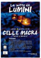 La notte dei lumini a Celle Macra