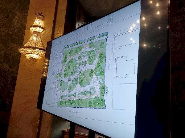La presentazione dei Giardini Fresia