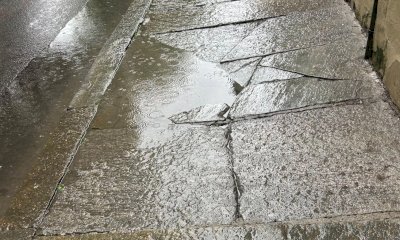 Marciapiedi deteriorati nel centro di Cuneo: 