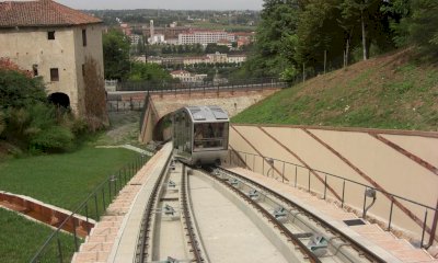 Funicolare di Mondovì ferma per problemi tecnici: lunedì bus navetta per gli studenti