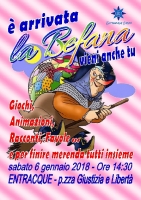 E' arrivata la Befana ad Entracque